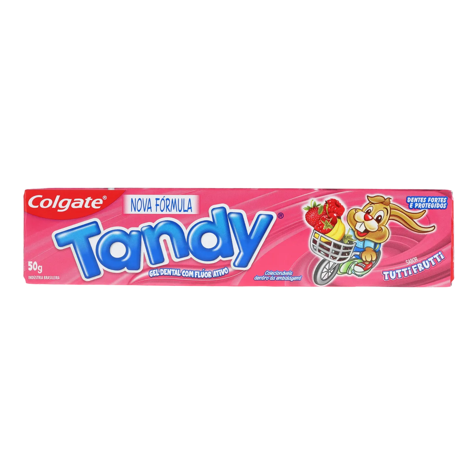 Gel Dental Infantil com Flúor Tutti Frutti Colgate Tandy Caixa 50g