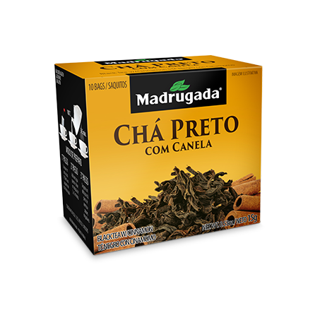CHÁ MADRUGADA 15G PRETO COM CANELA