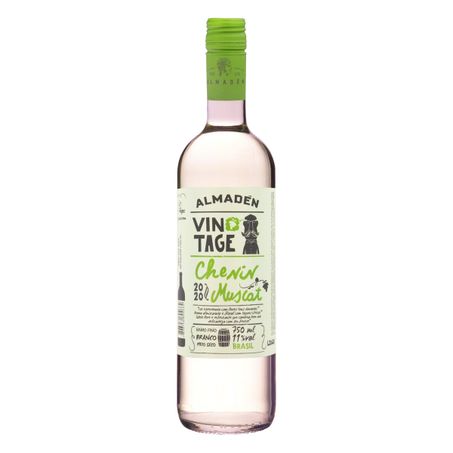 Vinho Brasileiro Branco Meio Seco Vintage Almadén