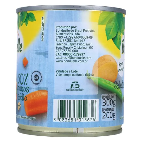 Seleta bonduelle suave lt 200g 360-26