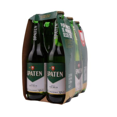 Cerveja Spaten Long Neck 355ml C/6 360-49