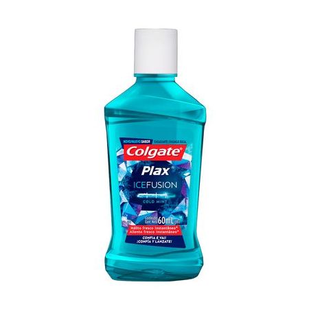 Enxaguante Bucal Colgate Plax Ice Fusion Cold Mint 60ML