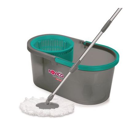 Mop novica microfibra compacto c/balde 10l