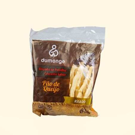 BISCOITO DE POLVILHO ASSADO PÃO DE QUEIJO 60G DUMONGE