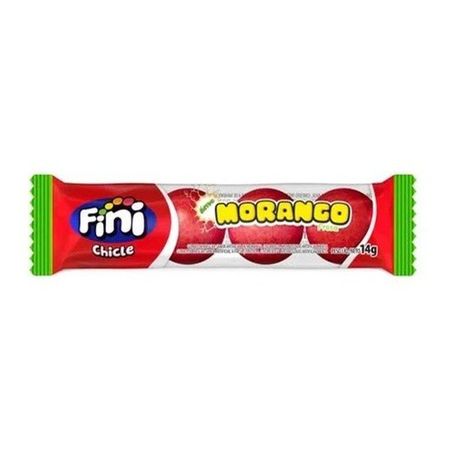 CHICLETE FINI 14G MORANGO