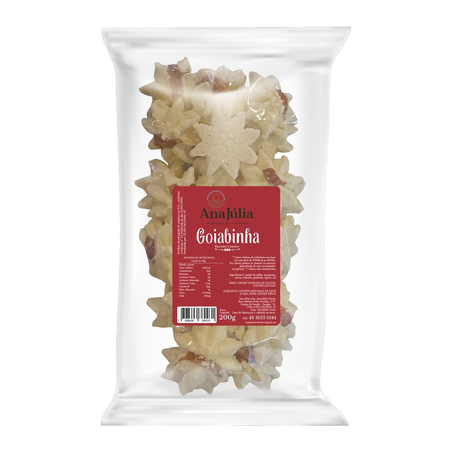 Biscoito Ana Julia Caseiro Goiabinha 200G