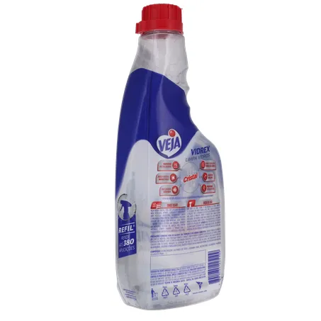 Limpador Veja Vidros Cristal Refil Vidrex 500Ml 360-14