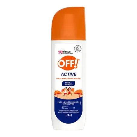 Repelente Off 170ml Active Spray 