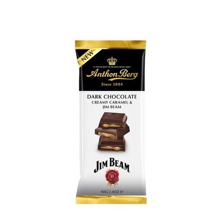 CHOCOLATE ANTHON BERG 90G JIM BEAM