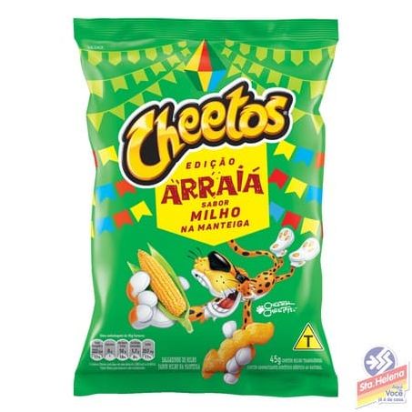 Salgadinho Elma Chips Cheetos Onda Milho Na Manteiga 45g 
 