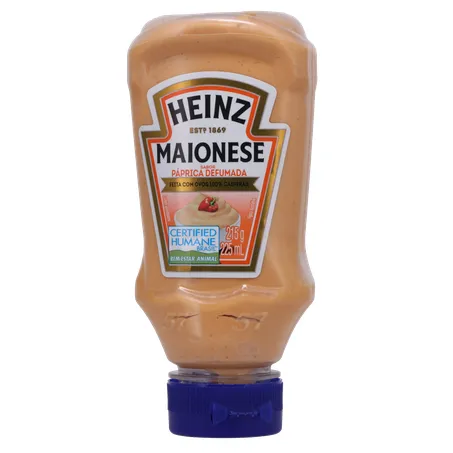 Maionese Heinz Páprica Defumada Squeeze 225ml 360-1