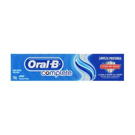CREME DENTAL ORAL B COMPLETE LIMP.PROFUNDA MENTA F