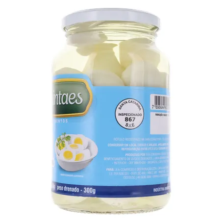 Ovos de codorna quintaes 300g 360-6