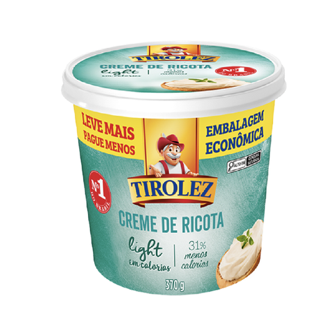 CREME DE RICOTA LIGHT 370G