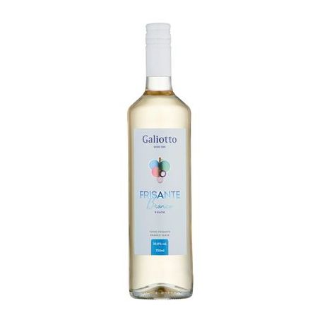 BEB. VINHO GALIOTTO BRANCO FRISANTE SUAVE  750ML