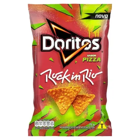 Salgadinho elma chips doritos pizza 78g