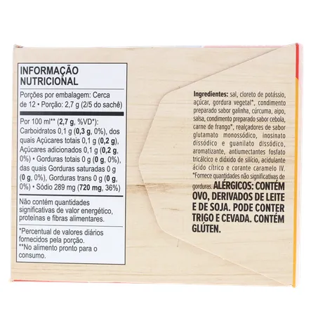 CALDO SAZON PÓ GALINHA 32,5G 360-19