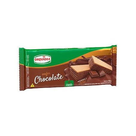 Wafer orquídea chocolate 100g