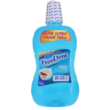 Enxag bucal freedent menta 1l 360-0