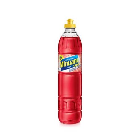 Detergente Líquido Lava Louça Minuano 1300 Maçã 500ml