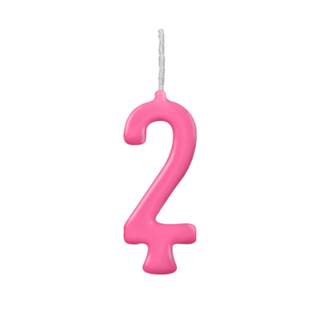 Vela Regina Parabéns Pink 2