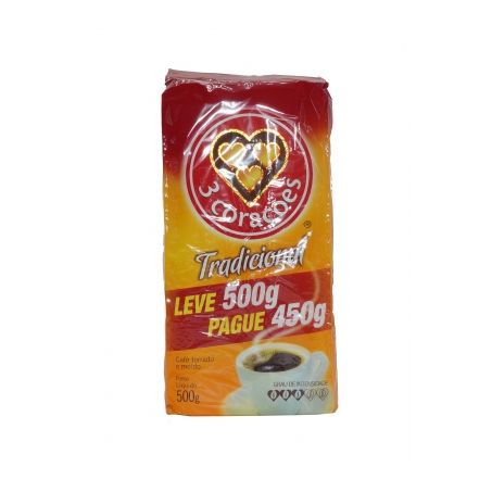 CAFE 3 CORACOES 500G TRAD