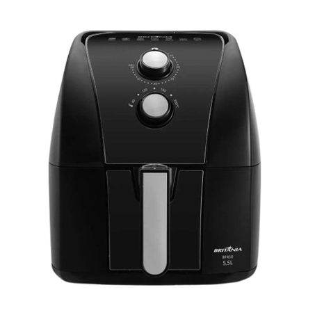 Fritadeira Air Fryer Britânia BFR50 Capacidade de 5,5 Litros - 1500W de Potência - 127V