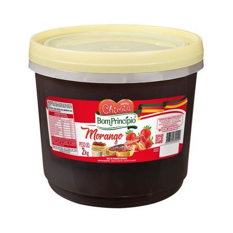 Doce bom principio morango 2kg