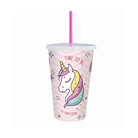COPO PLASVALE DECOR 520ML COR TROPICAL 