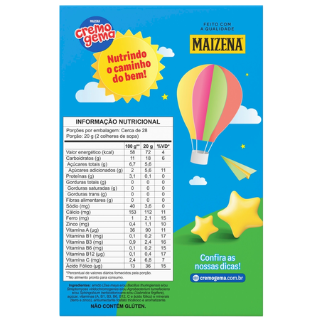 Cremogema Maizena Tradicional 550g 360-5