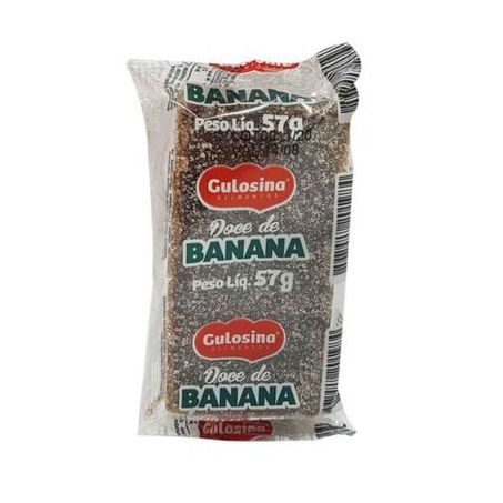 Doce de banana gulosina 57g