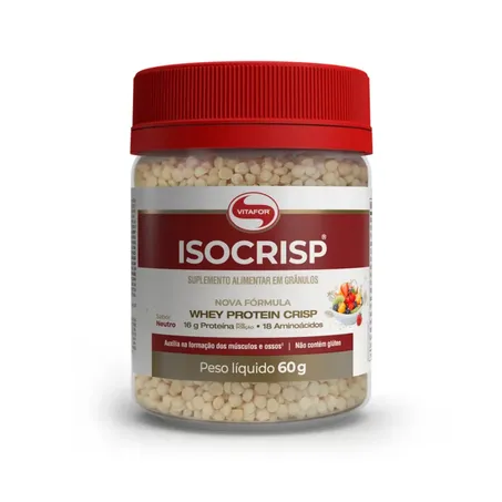 ISOCRISP NEUTRO POTE 60G  - VITAFOR