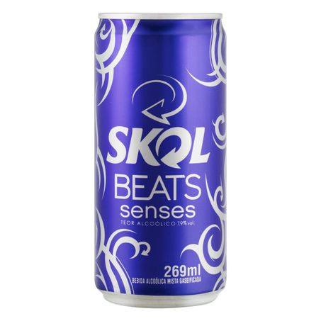 BEBIDA MISTA ALCOÓLICA GASEIFICADA SKOL BEATS SENSES LATA