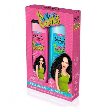 SHAMPOO + COND SKALA MAIS CACHOS 650ML