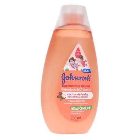 Shampoo Infantil Johnsons Kids Cachos Dos Sonhos 200ml 360-34
