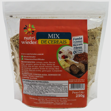 MIX DE CEREAIS NUTRI & WIEDER 250G