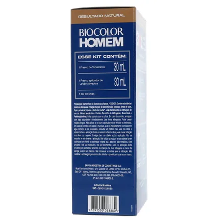 Tonalizante biocolor homem bozzano louro 360-10