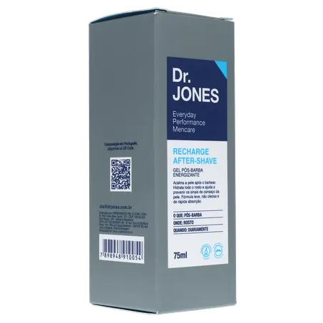 Gel Pós-Barba Dr. Jones Energizante Caixa 75ml 360-32