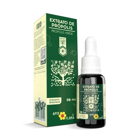 EXTRATO DE PRÓPOLIS VERDE 30ML - APISFLORA