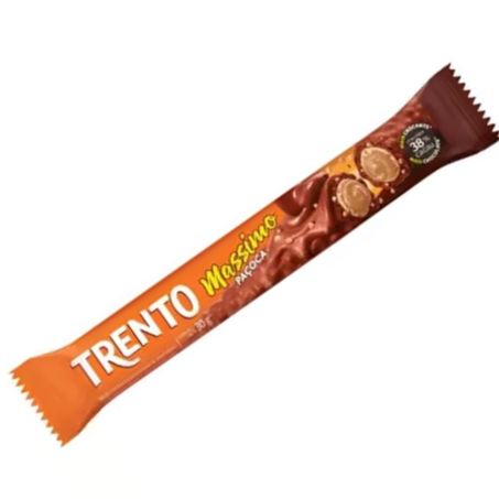 Chocolate barrinha trento massimo 30g paçoca (unidade) 360-1