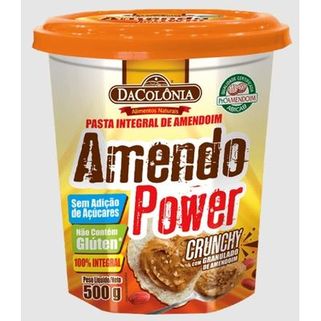 Pasta de amendoim Fit Food Integral crocante - DIVINA TERRA