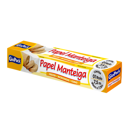 Papel manteiga giopack 30cm x 7.5m