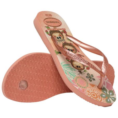 CHINELO HAVAIANAS SLIM KIDS 29 PRINCESS ROSA CLAY 360-1
