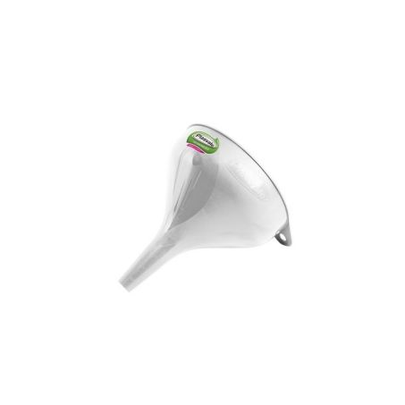 Funil Plástico Plasvale Pequeno Branco 1UN