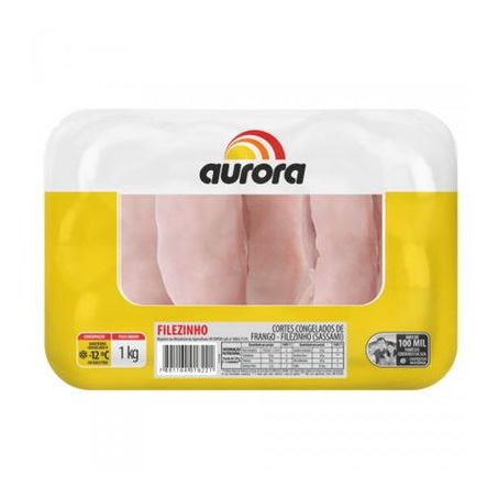 Aurora-frango bandeja 1kg filezinho