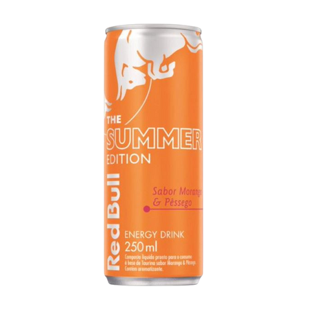RED BULL MORANGO E PESSEGO 250ML