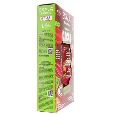 Kit Skala Cacau Cacau Shampoo 325ml Condicionador 200ml 
  360-29