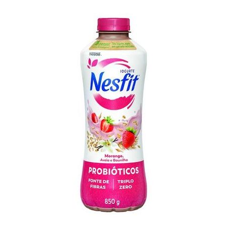IOGURTE NESFIT 850G MORANGO/BAUNILHA
