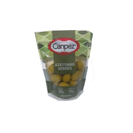 Azeitona verde inteira canpez 90g