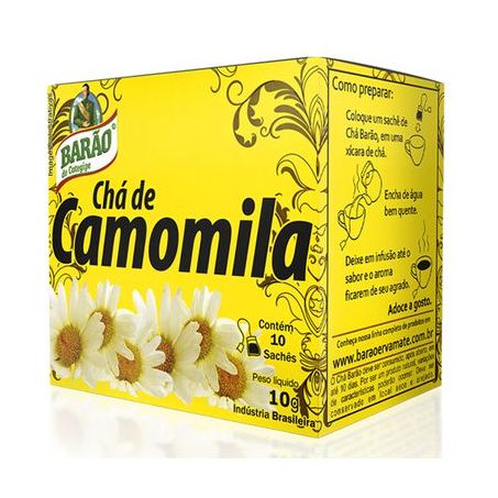 CHÁ BARÃO CAMOMILA C/10